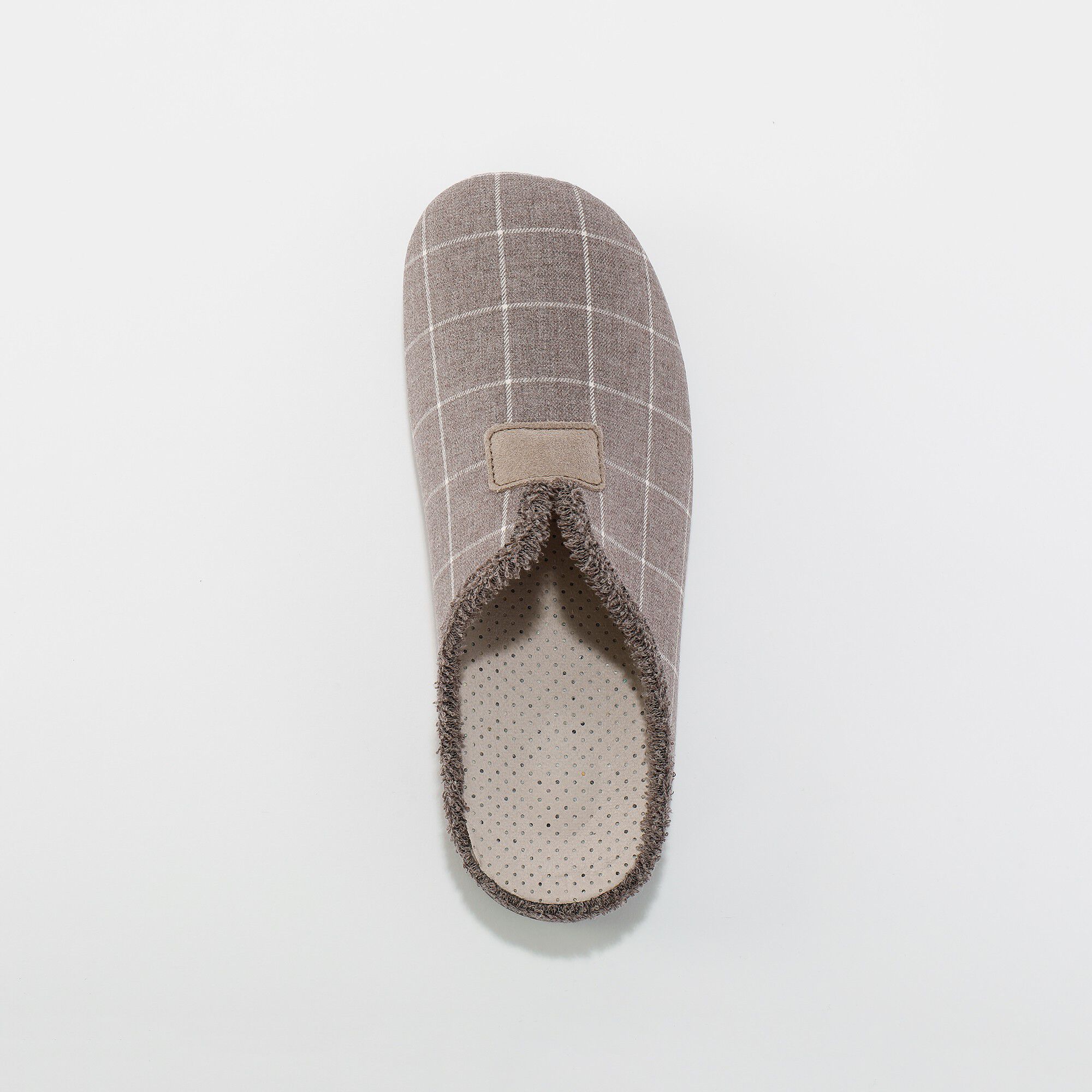 Mules carreaux semelle intérieure amovible