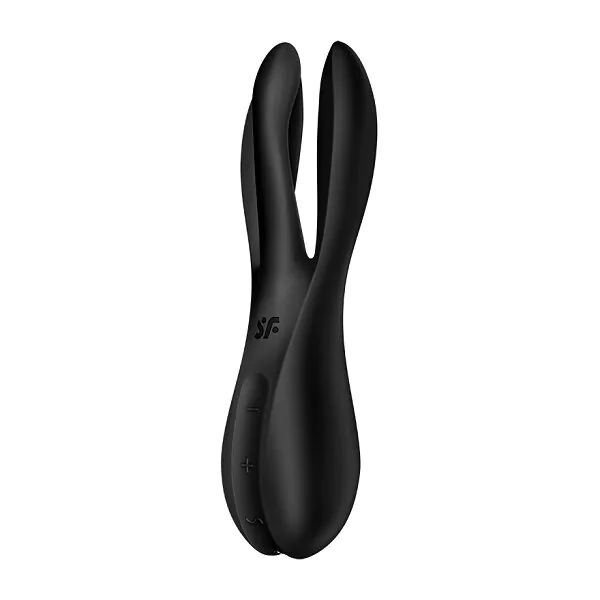 Satisfyer-hierontalaite Kolmen kimppaaMusta uka