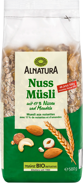Alnatura Bio Nuss Müsli