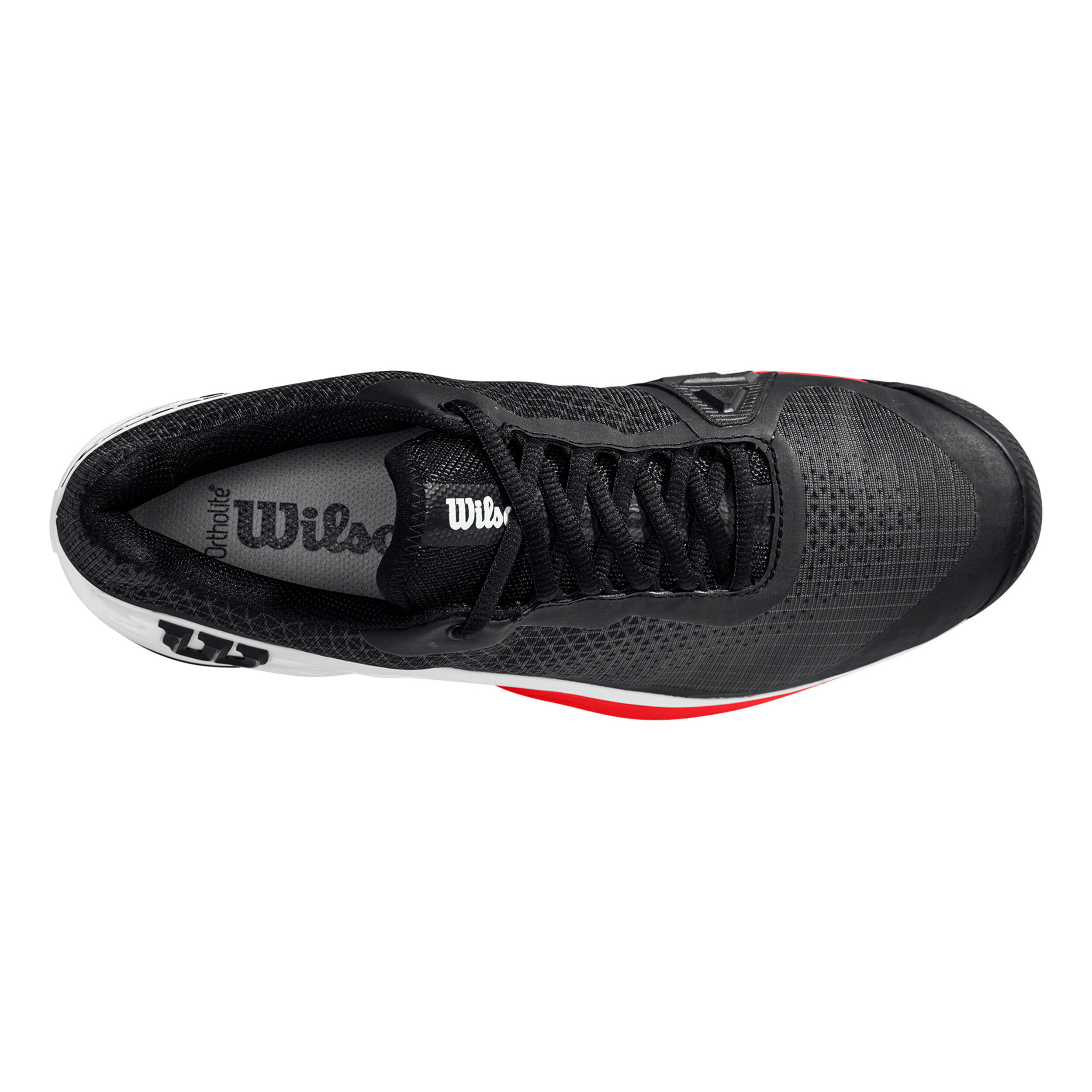 Rush Pro 4.0 Sandplatzschuh Herren - Schwarz, Rot