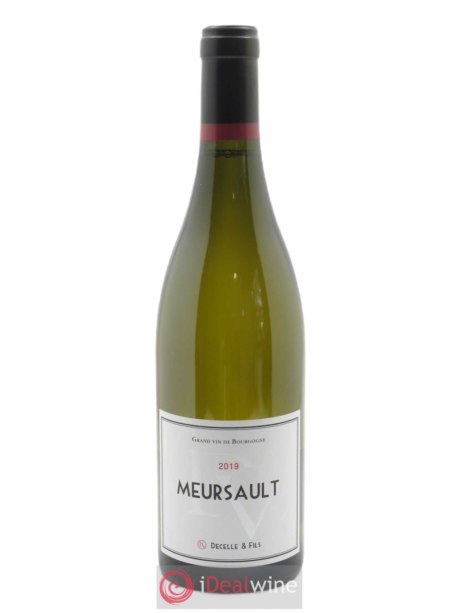 Meursault Decelle & Fils (Domaine)  2019 - Lot de 1 Bouteille