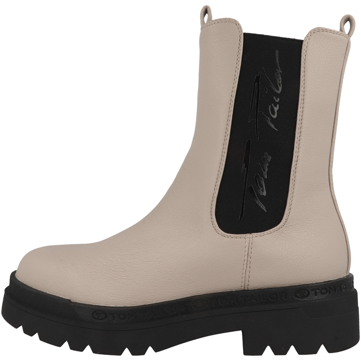 Tom Tailor 4294004 Chelsea Boots beige