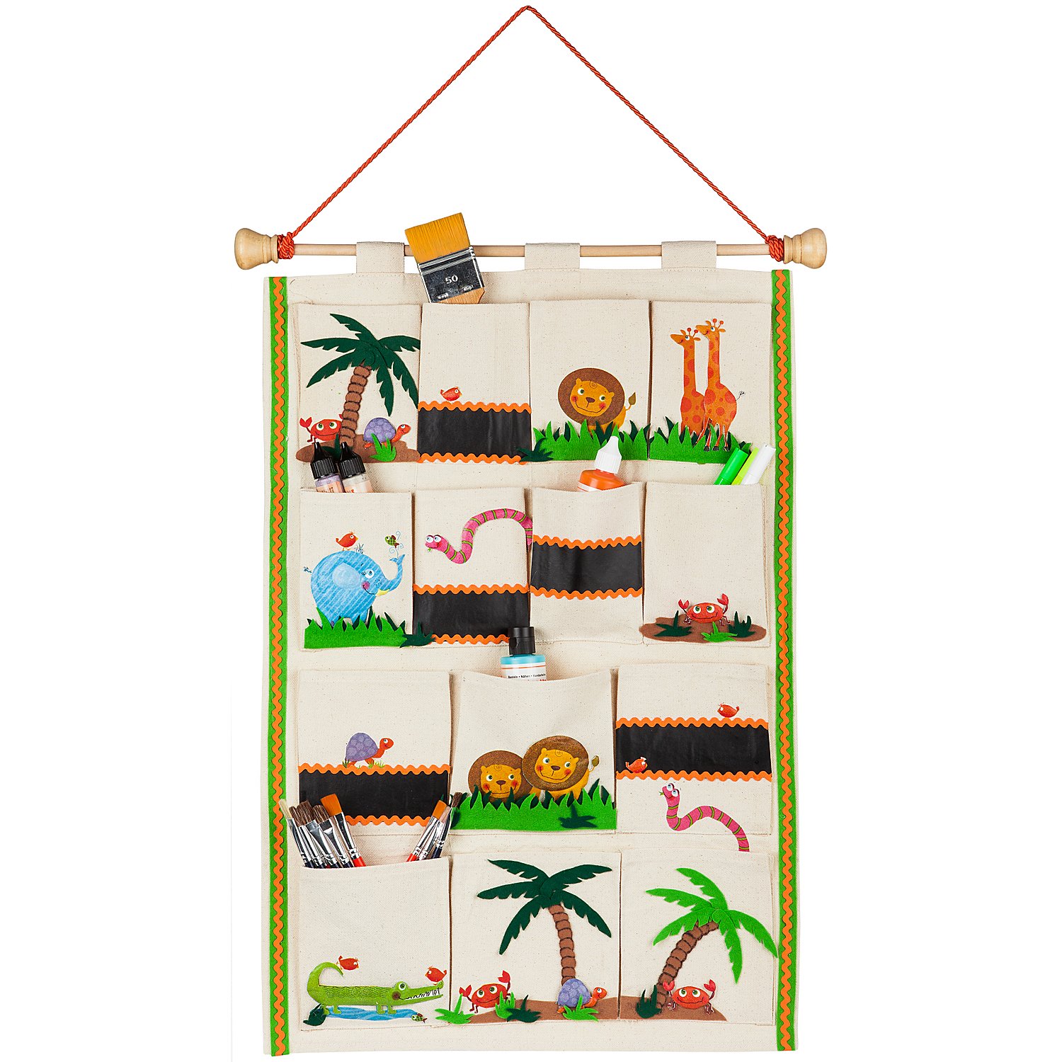 Utensilien Wandbehang, natur, 45 x 68 cm