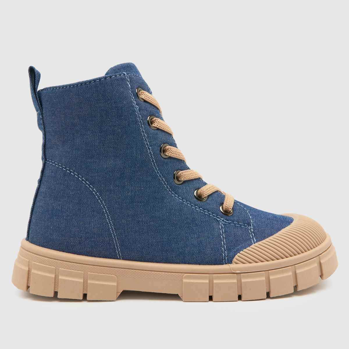 Schuh sötétkék Carousel Lány Junior csizma