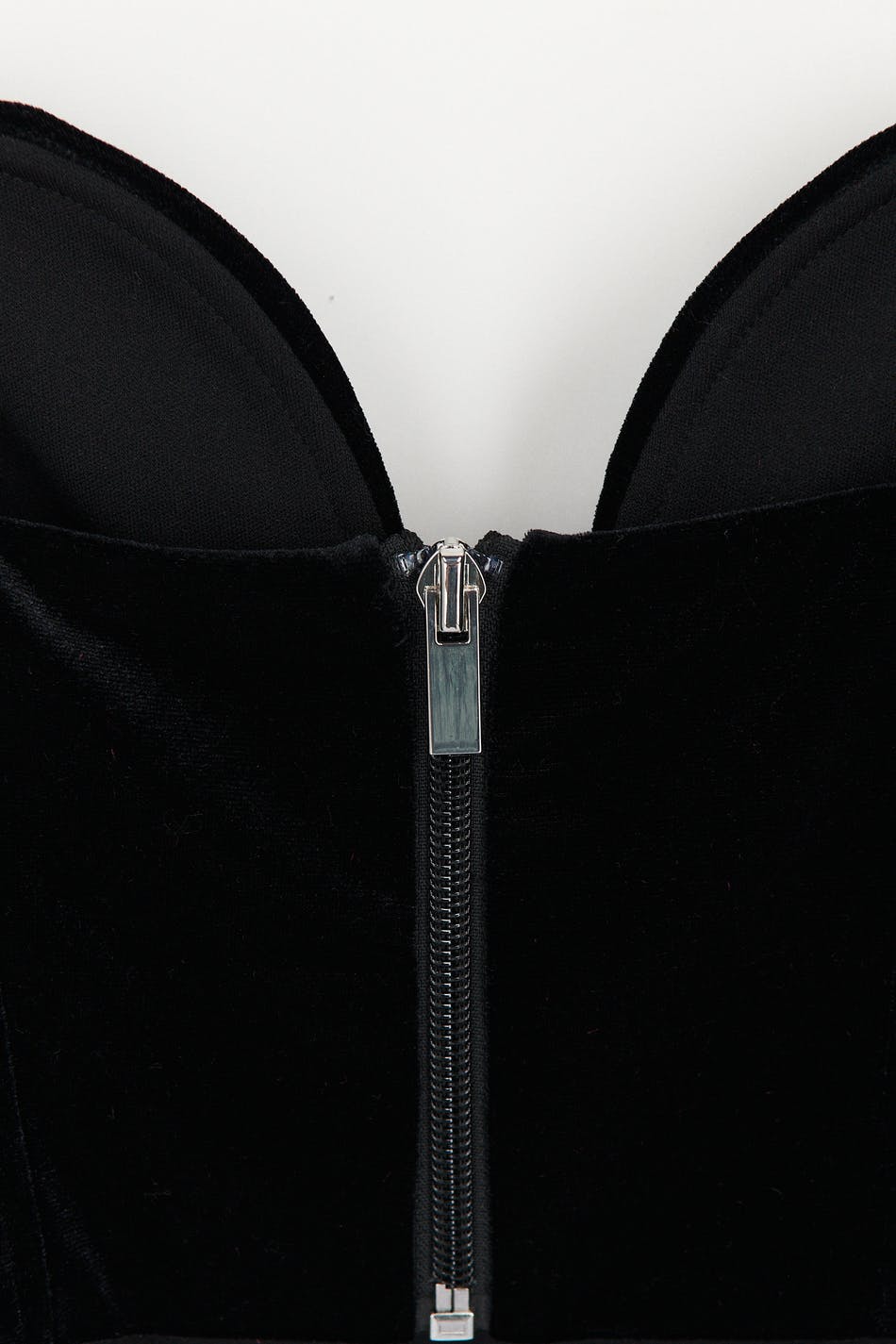 Maddy velvet bustier