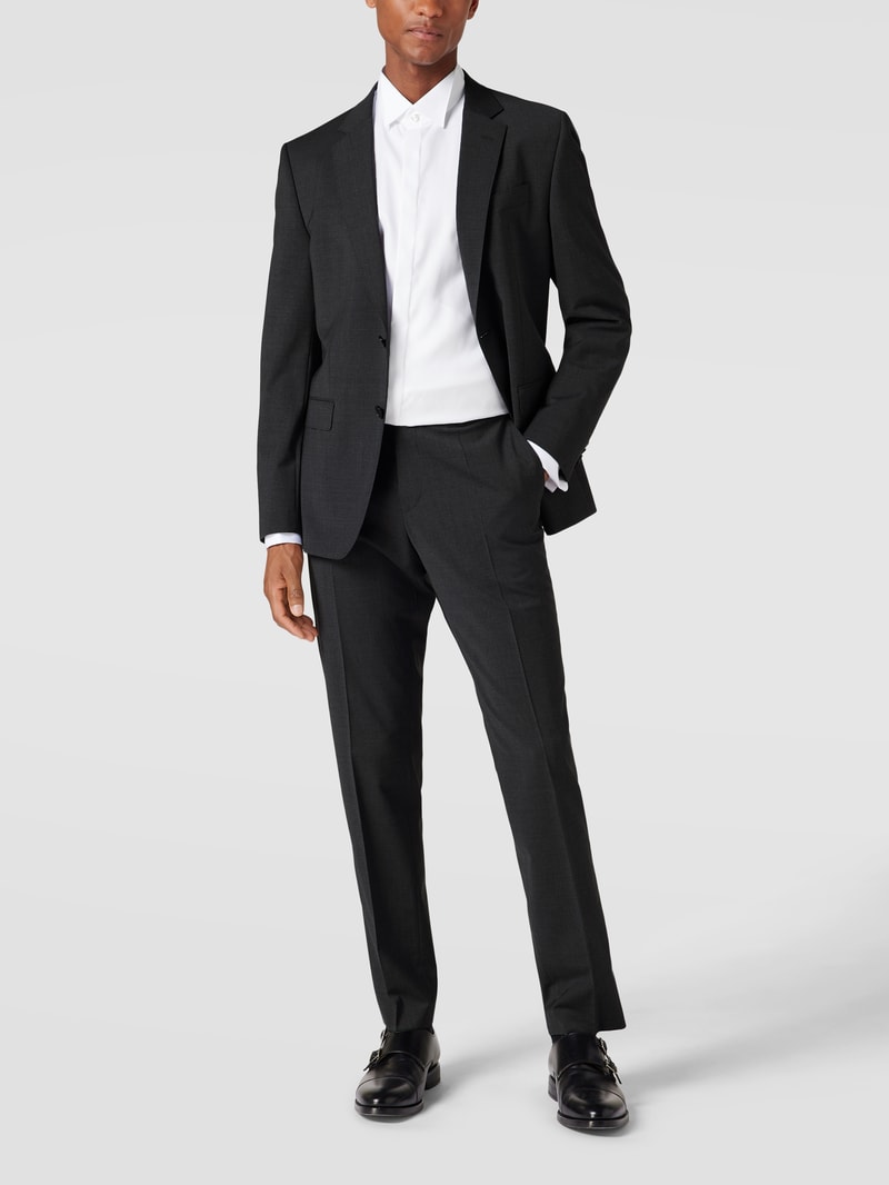Slim Fit Anzughose Modell 'Genius' in anthrazit