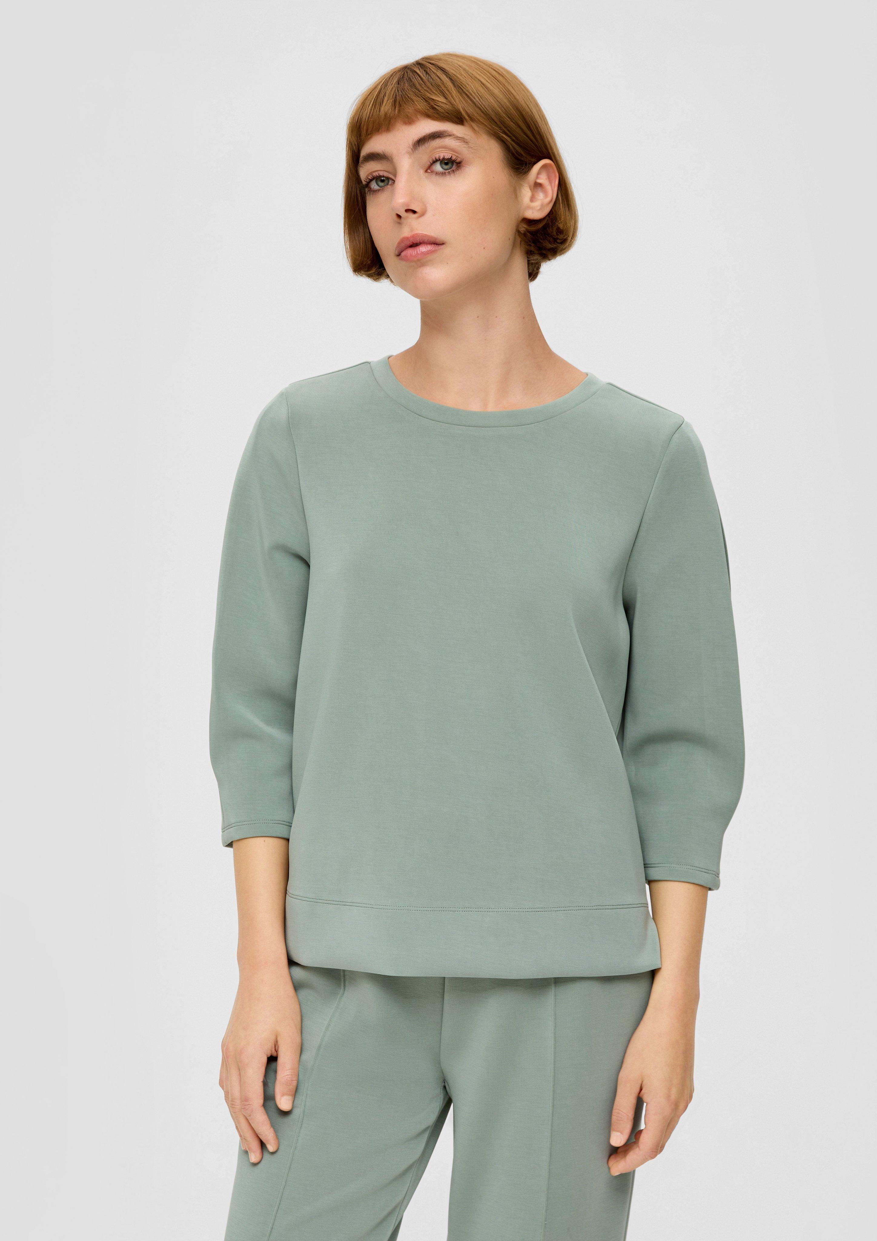 Scuba-Sweatshirt mit Falte  2136551-7210