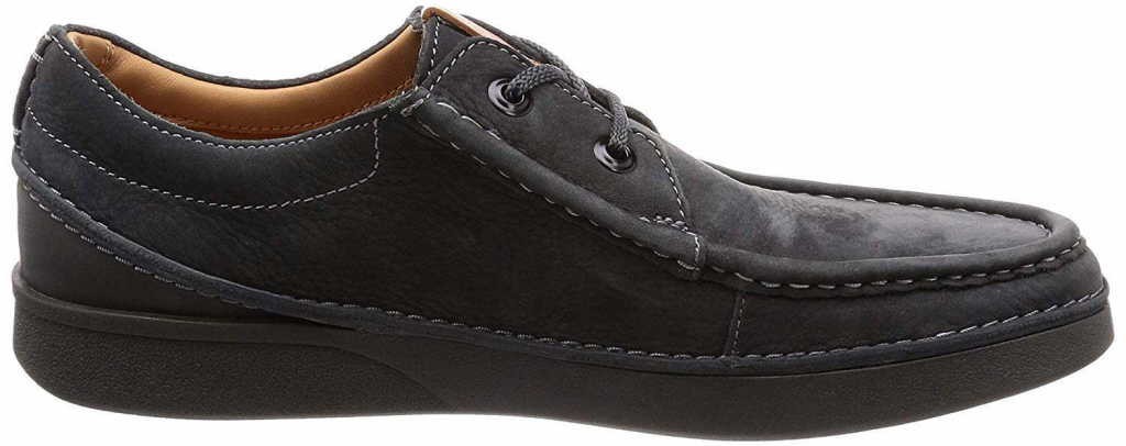 CLARKS Komfort Schnürer grau MENS