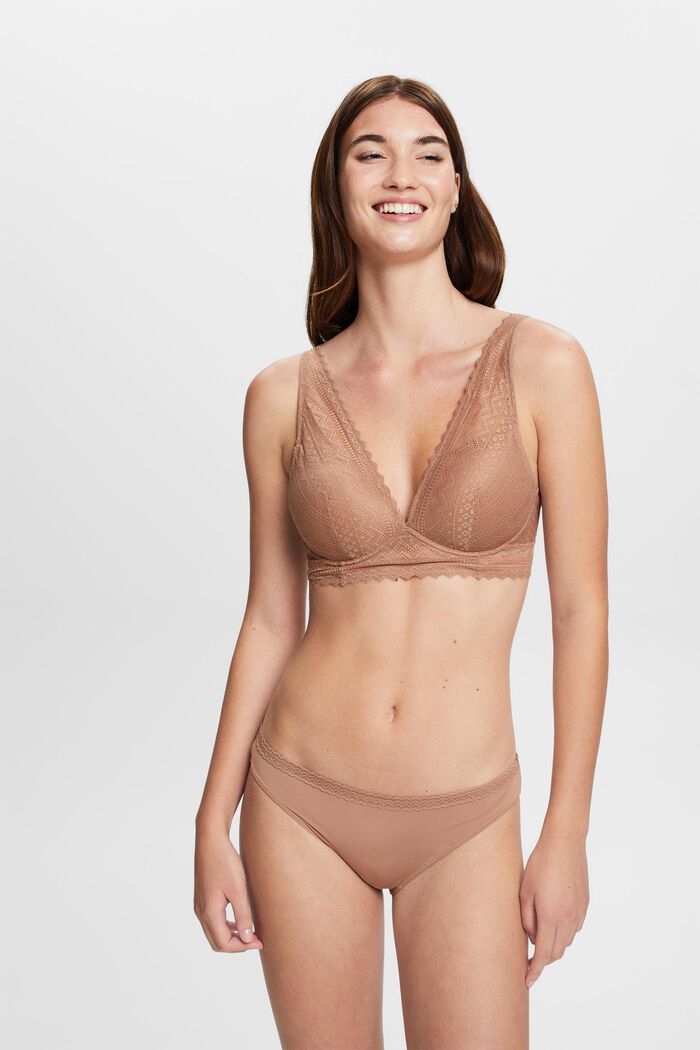 Push-up-BH mit grafischer Spitze