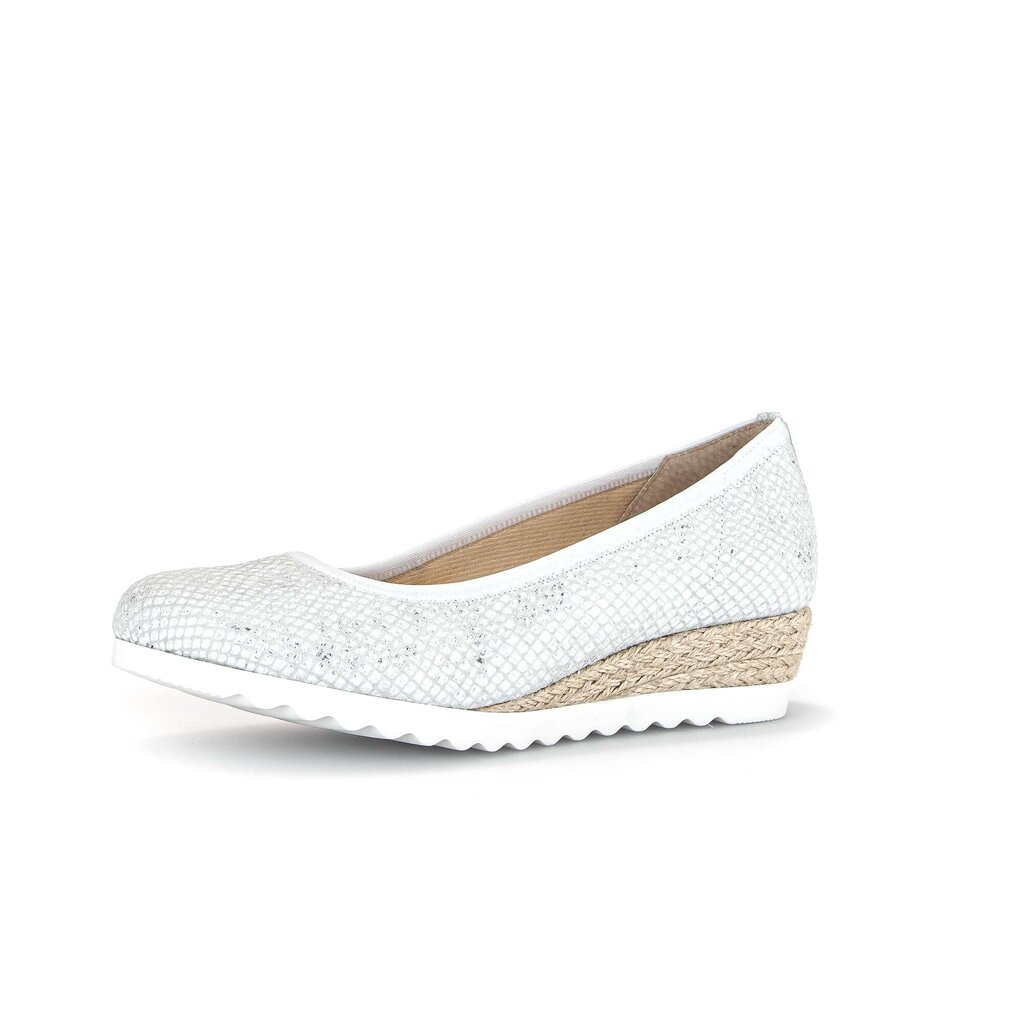 Gabor comfort Keilpumps silber