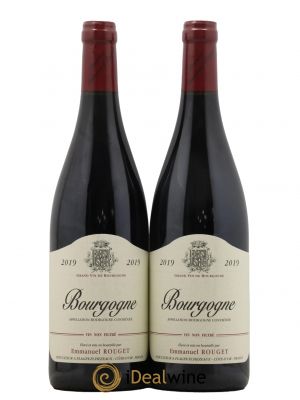 Bourgogne Emmanuel Rouget  2019 - Lot de 2 Bouteilles