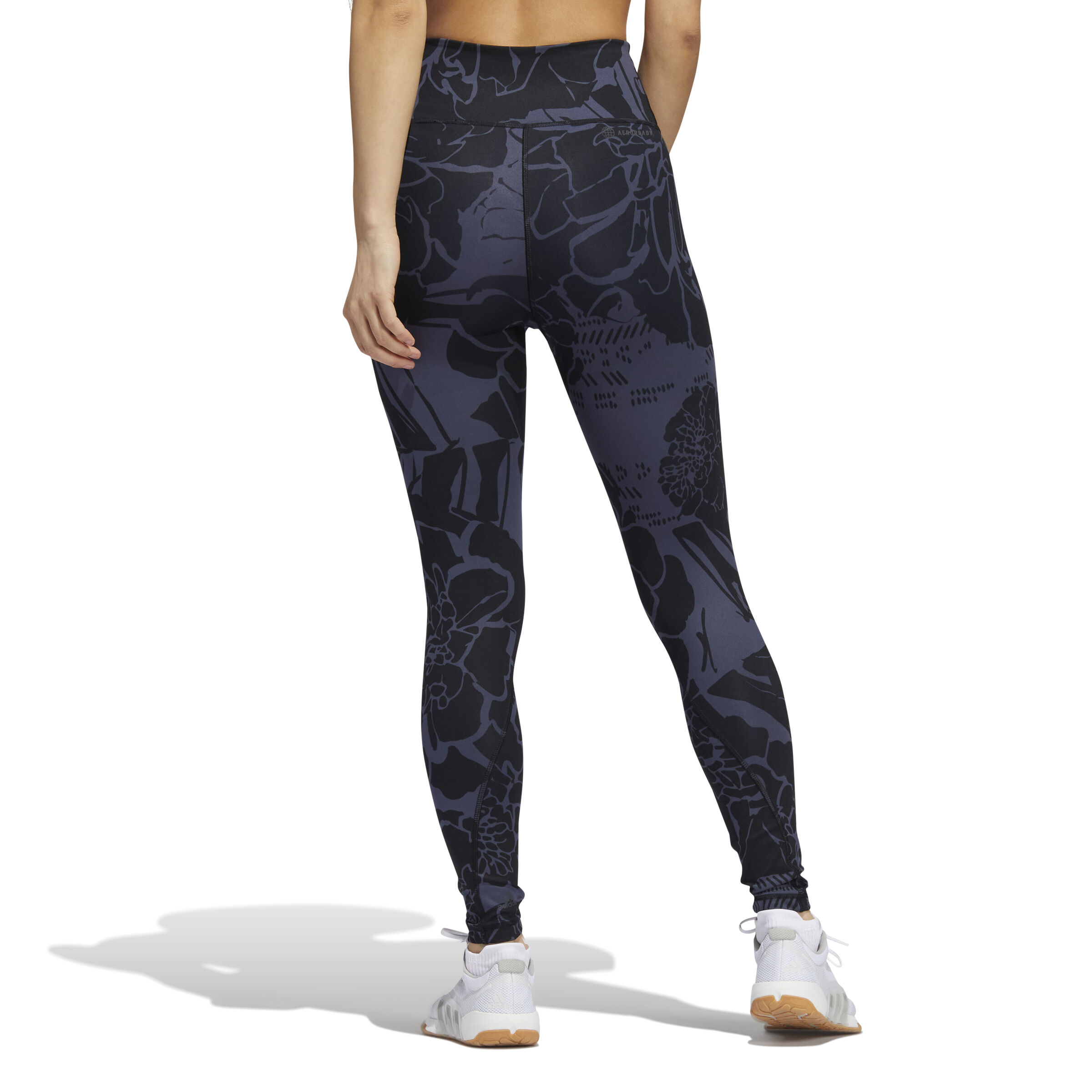 Optime Flower 7/8 Tight Damen - Blau