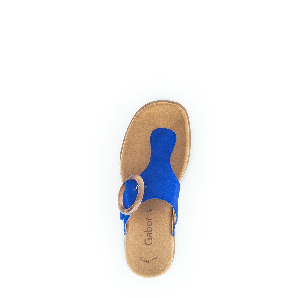 Gabor fashion Zehentrenner blau