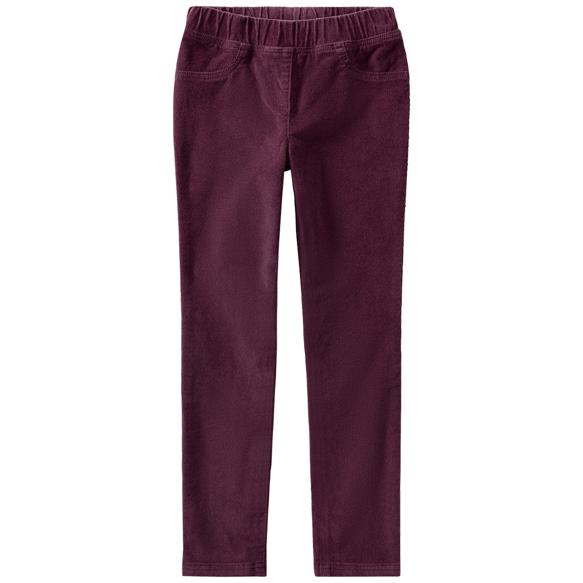 Mädchen Kord-Leggings mit Gesäßtaschen