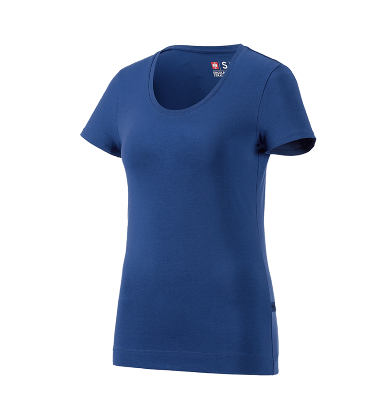 e.s. T-Shirt cotton stretch, Damen