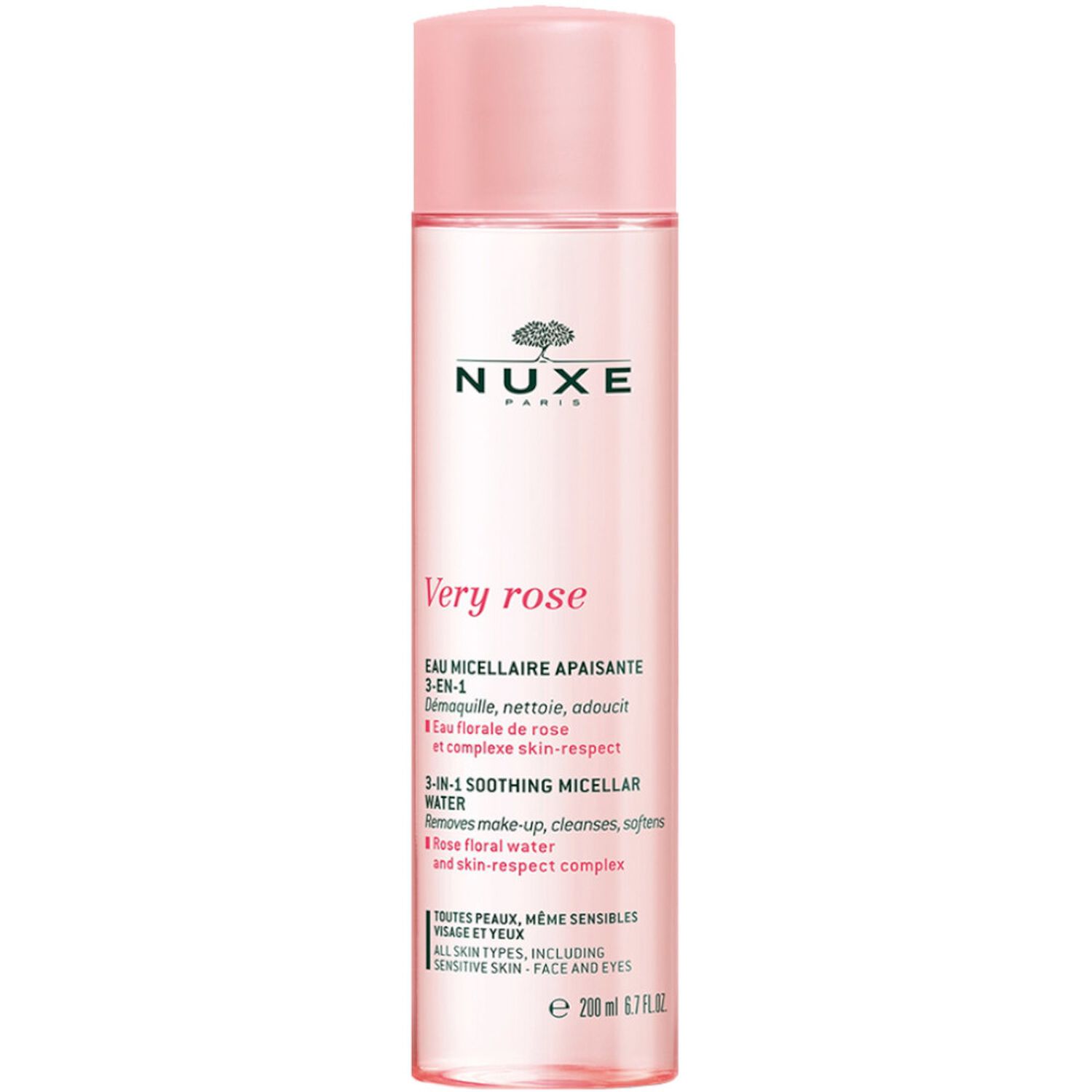 Nuxe VERY ROSE Eau micellaire apaisante Very Rose