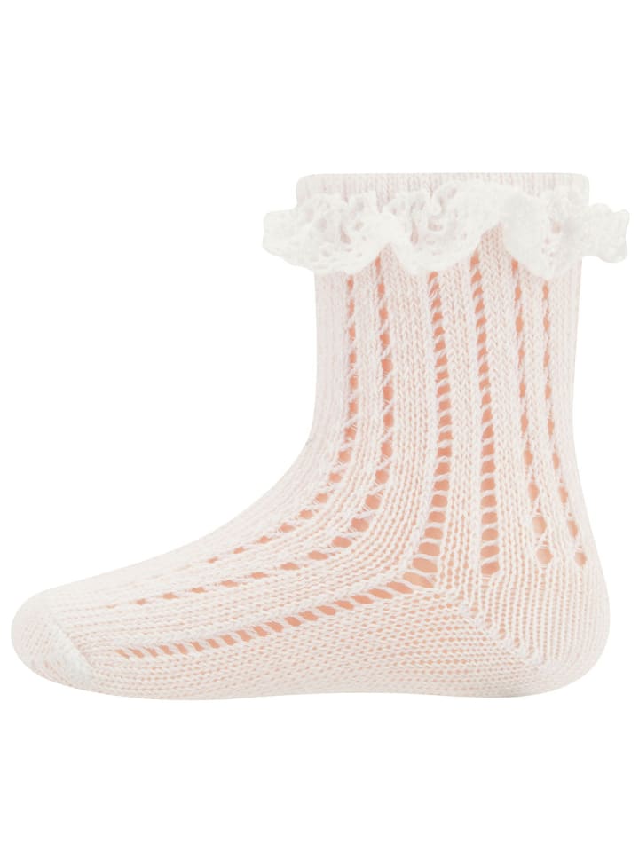 ewers Socken Rüsche in latte günstig kaufen