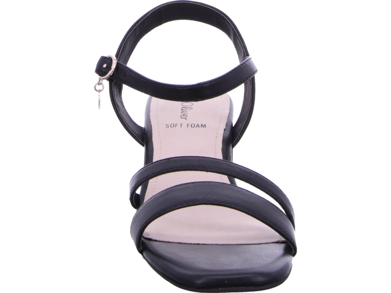 S.OLIVER Klassische Sandalen schwarz