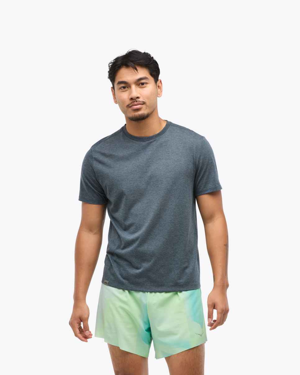 GlideTech Short Sleeve Varsity Navy