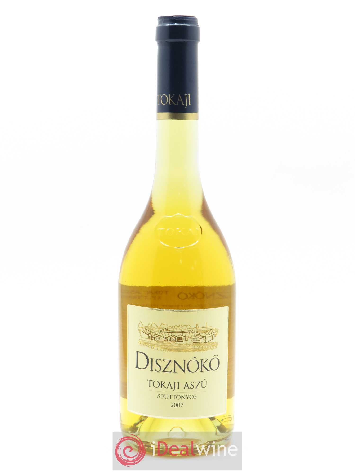 Tokaji Aszu 5 Puttonyos Disznoko (Domaine)  2007 - Lot de 1 Bouteille