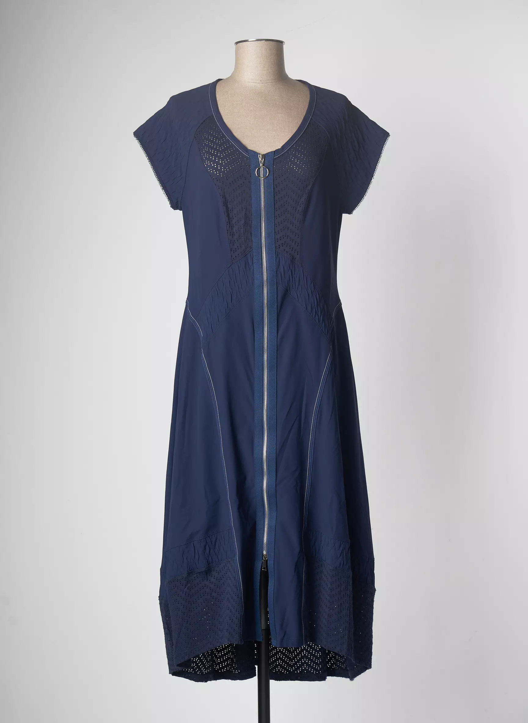 Mc Planet Robes Longues Femme couleur bleu
