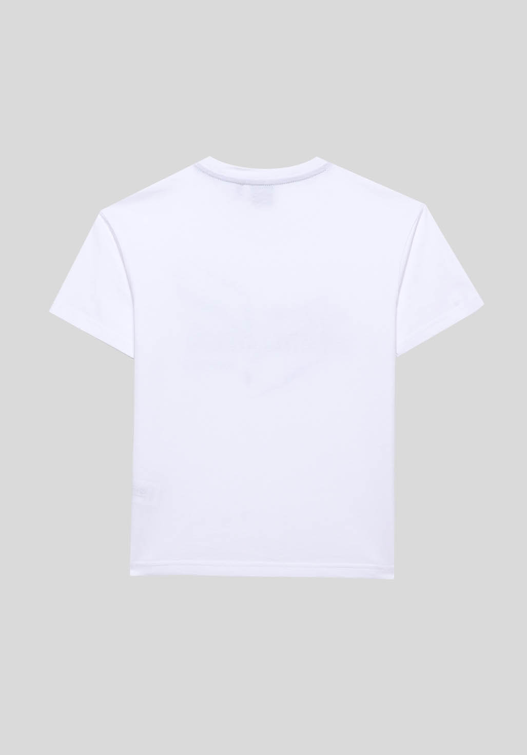OWAN   T-shirt blanc Garçon 100% coton