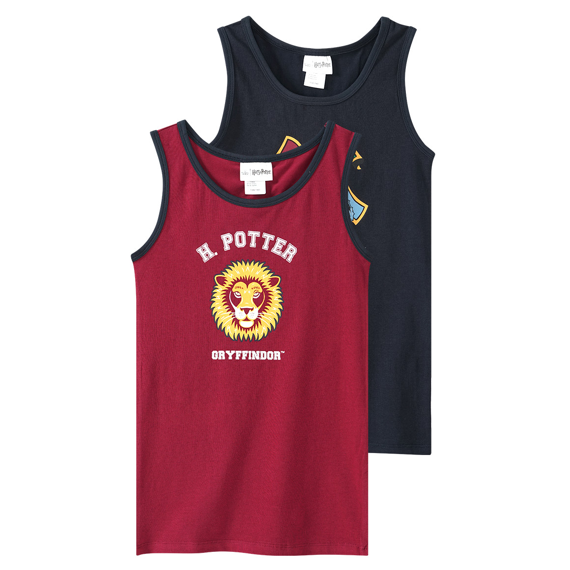 2 Harry Potter Unterhemden mit Print