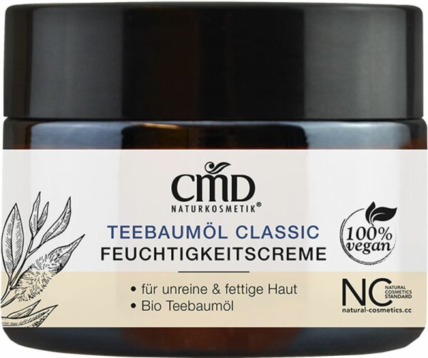 CMD Naturkosmetik Teebaumöl Feuchtigkeitscreme Gesichtscreme