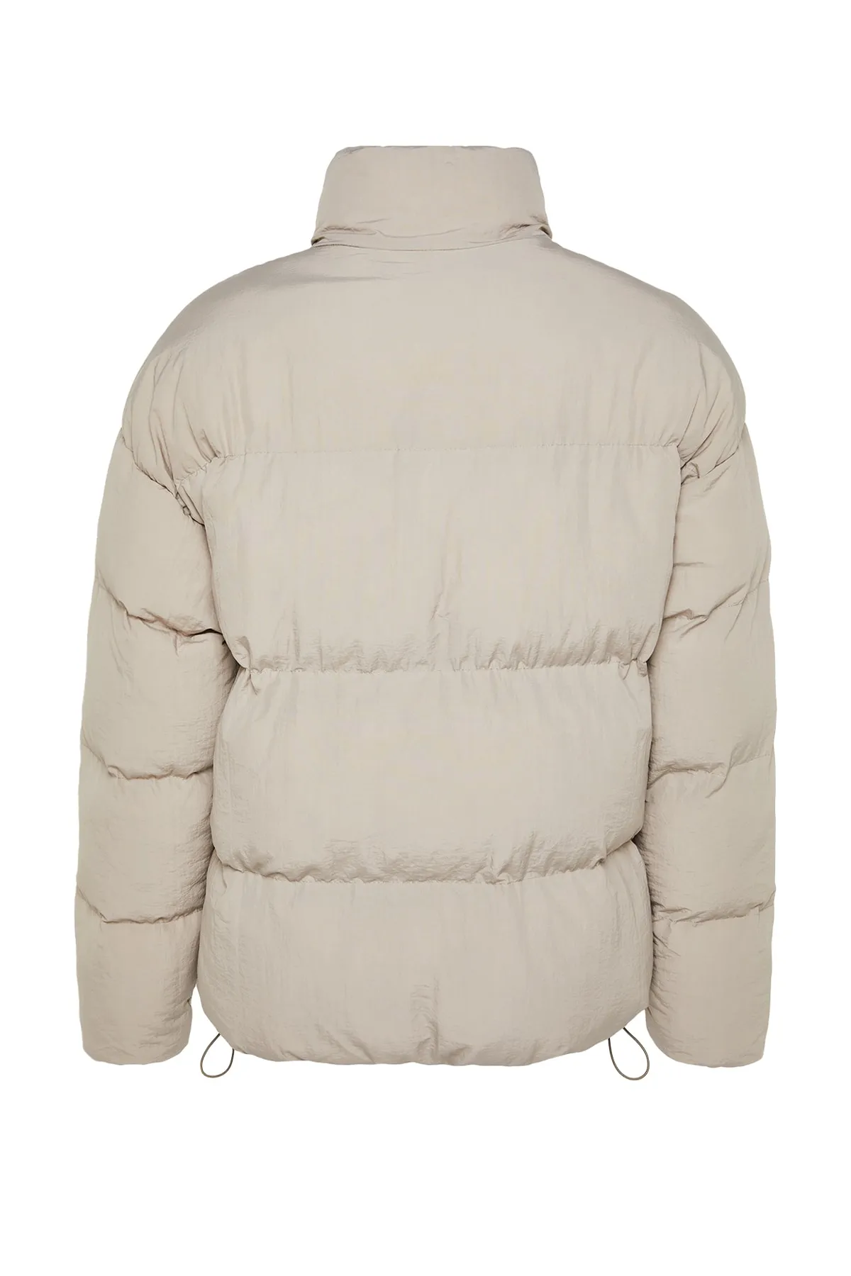 Trendyol Collection  Stone Unisex Oversize Fit Stehkragen Pufferjacke TMNAW24MO00003