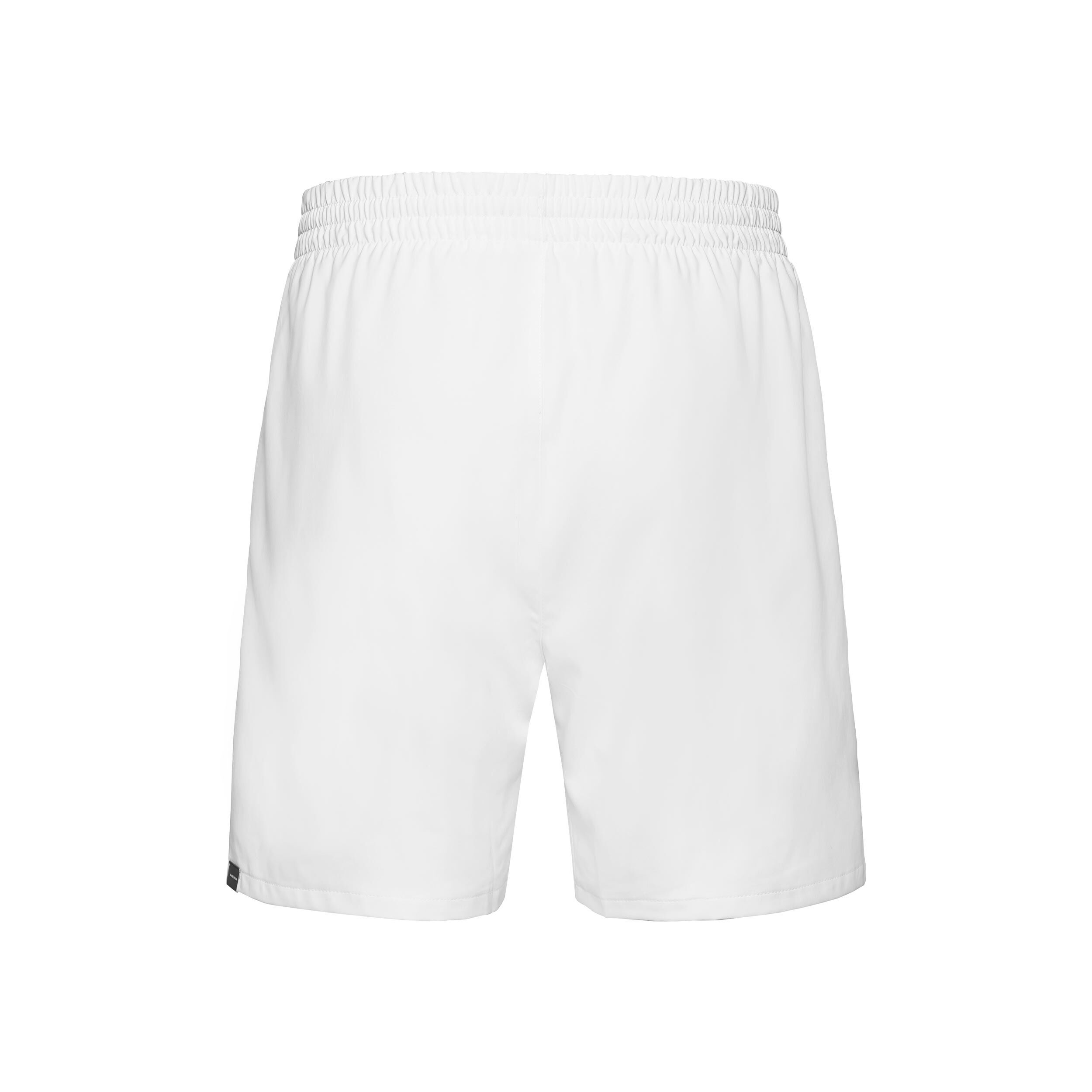 Club 7in Shorts Herren - Weiß, Silber
