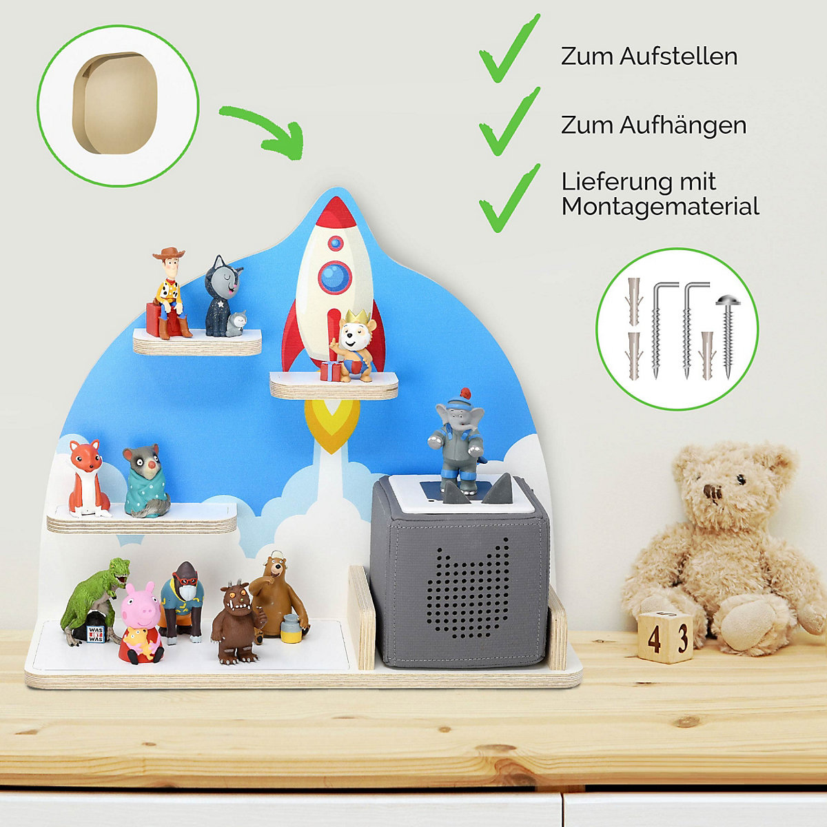 Regal für Musikbox 