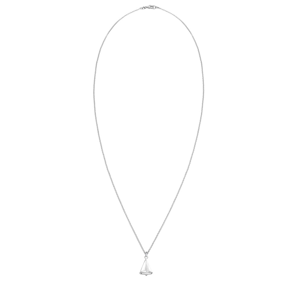 Elli Elli Collier Femmes Pendentif Voilier Maritime en Argent Sterling 925 Bijoux