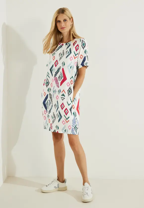 CECIL Kleid mit Alloverprint