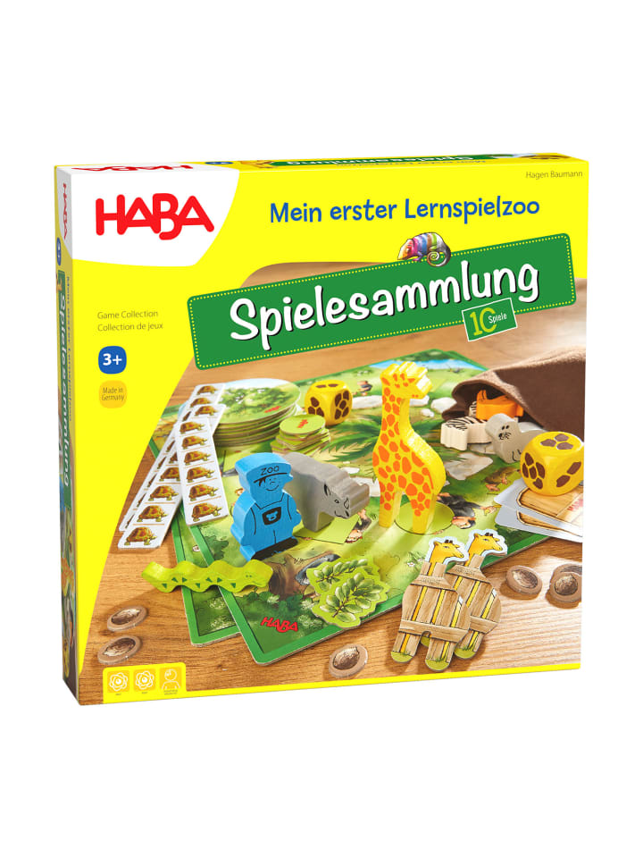 Haba Spielesammlung Mein erster Lernspielzoo in mehrfarbig günstig kaufen onesize