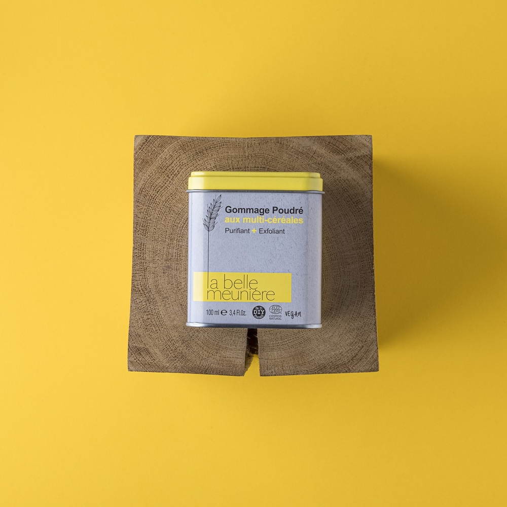 la belle meunière Gommage poudré aux multi-céréales Gommage Do It Yourself exfoliant et purifiant