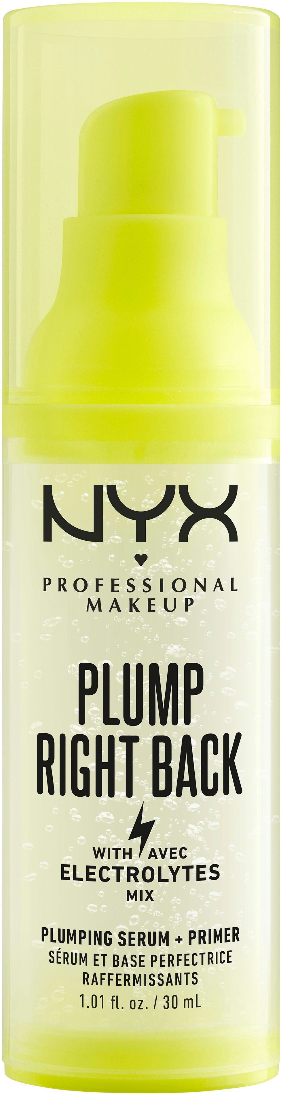 NYX Primer NYX Professional Makeup Plump Right Back Serum&Primer