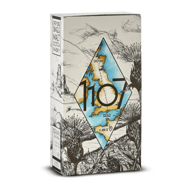 Coffret 1107 Single Malt + 2 Verres