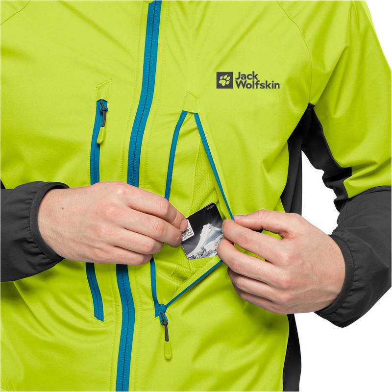 Jack Wolfskin ALPSPITZE HOODY M Skijacke Herren