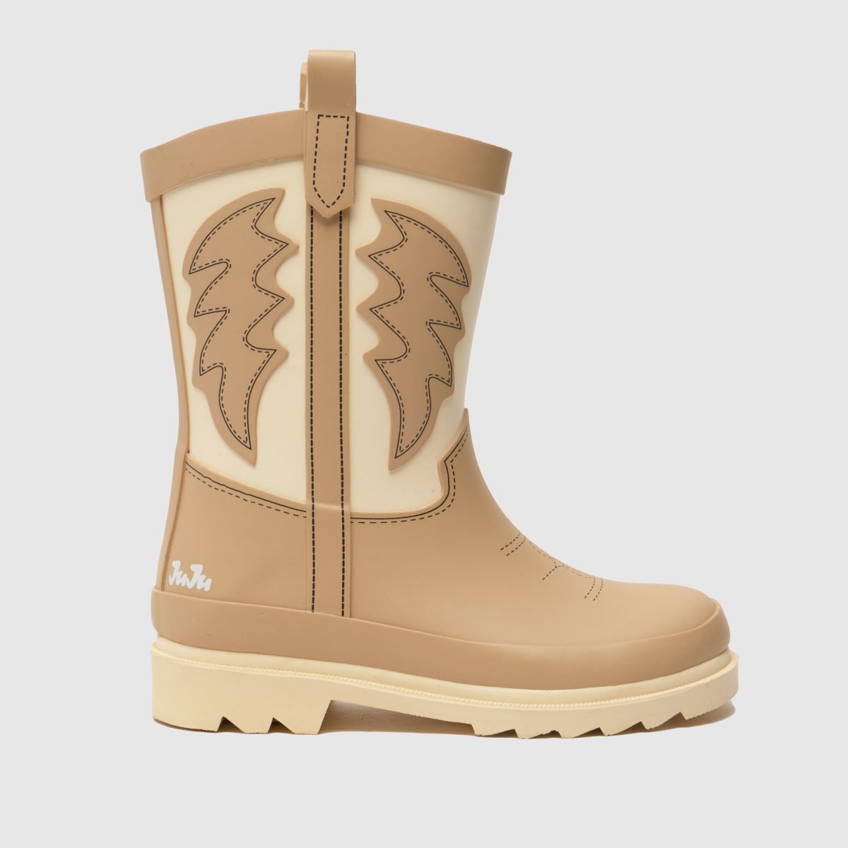 JUJU JELLIES beige gummistövlar för flickor och juniorer
