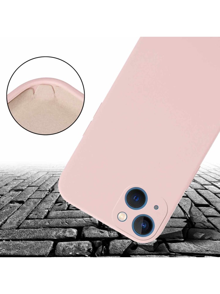 cadorabo Handykette für Apple iPhone 13 Hülle in LIQUID PINK günstig kaufen onesize