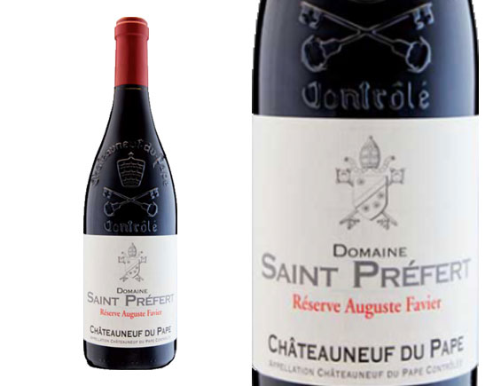 Saint-Préfert Châteauneuf-du-Pape Réserve Auguste Favier Rouge 2017 Rhône Châteauneuf du Pape