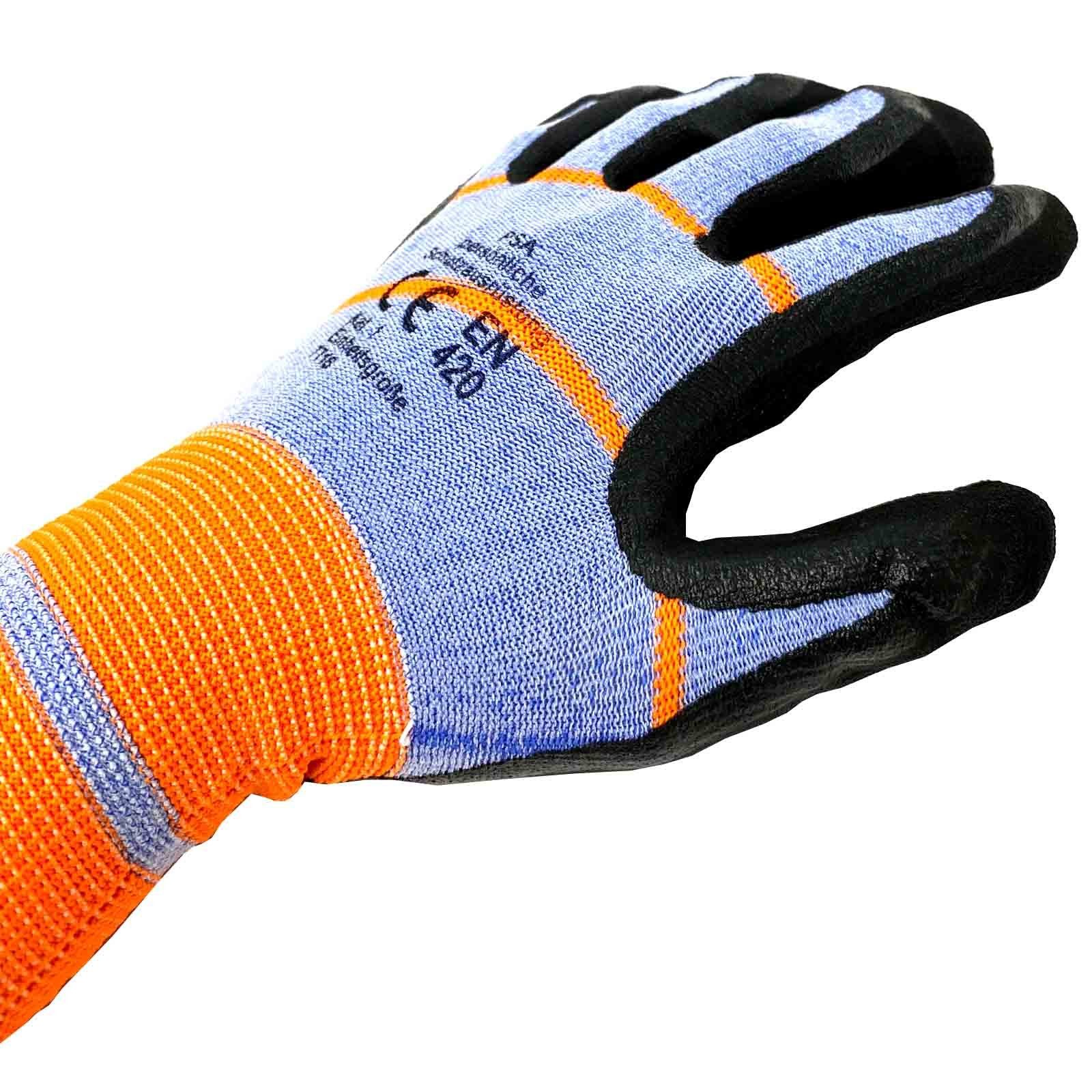 HAC24 Arbeitshandschuhe Arbeitshandschuhe Gartenhandschuhe Schutzhandschuhe (Set) Ultra Flex