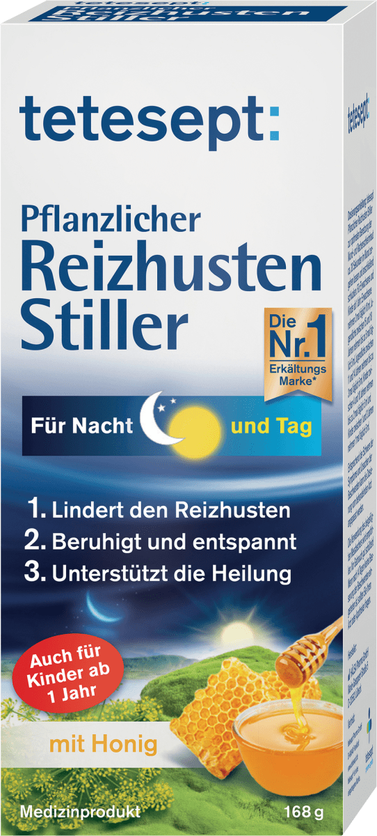 Hustensaft Pflanzlicher Reizhusten Stiller, 125 ml