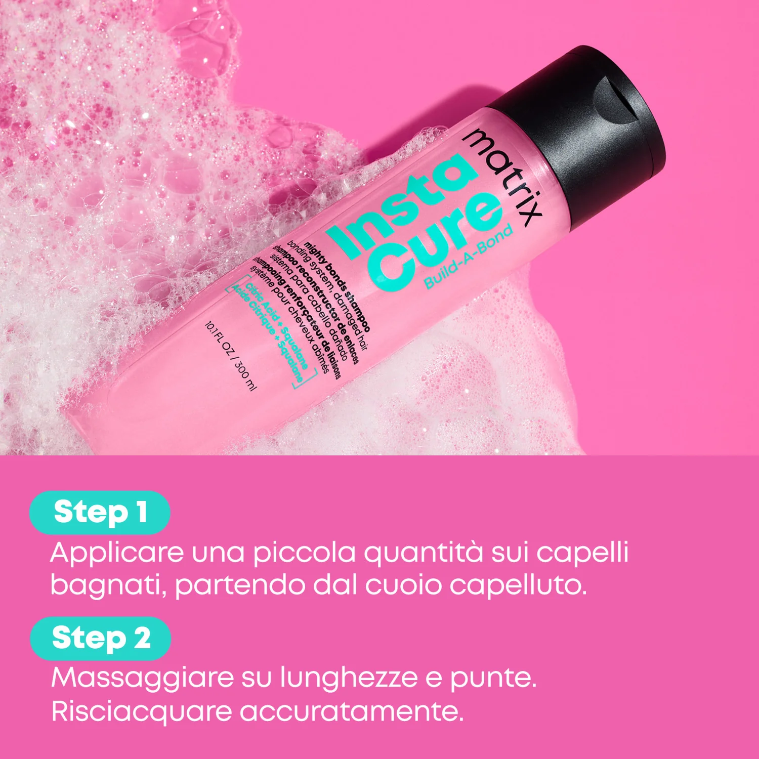 Șampon Total Results Instacure Build-A-Bond - Șampon reparator