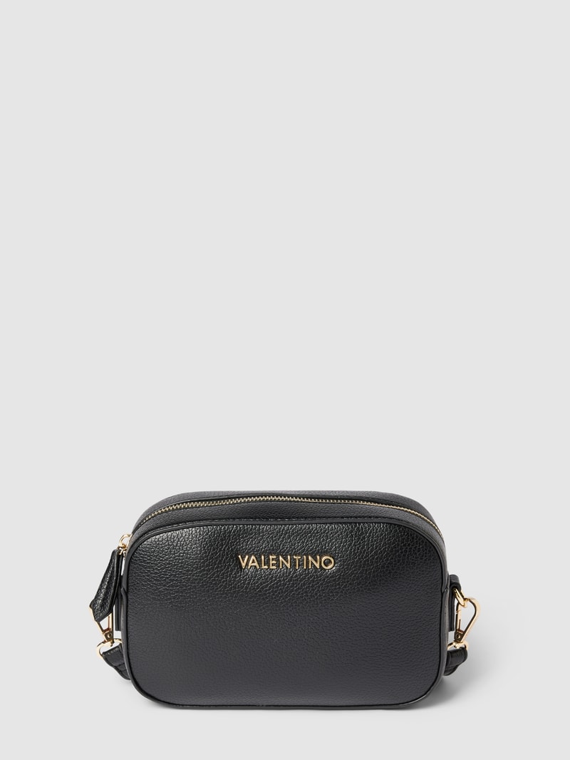 Umhängetasche mit Label-Detail Modell 'SPECIAL MARTU' in black