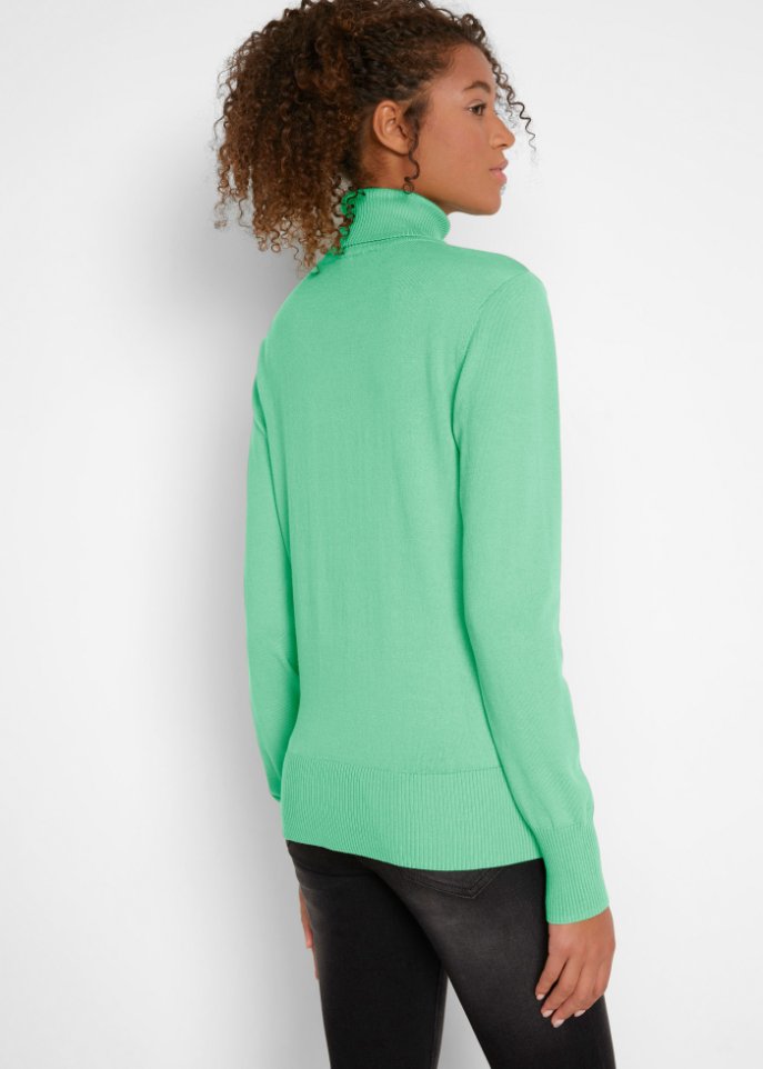 Basic Rollkragenpullover