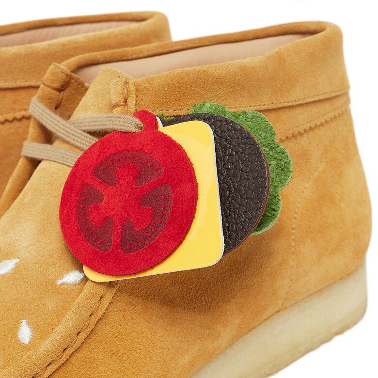 Clarks x Vandy the Pink Wallabee Boot tan