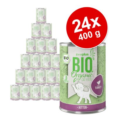 Sparpaket Zooplus Bio Kitten 24 x 400 g