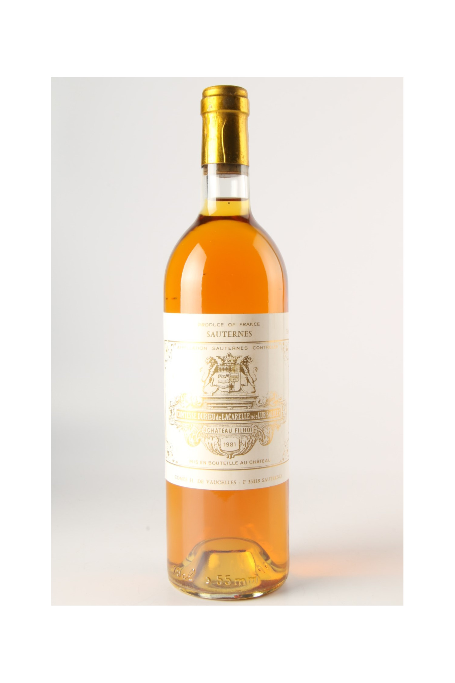 Château Filhot 1981, Sauternes