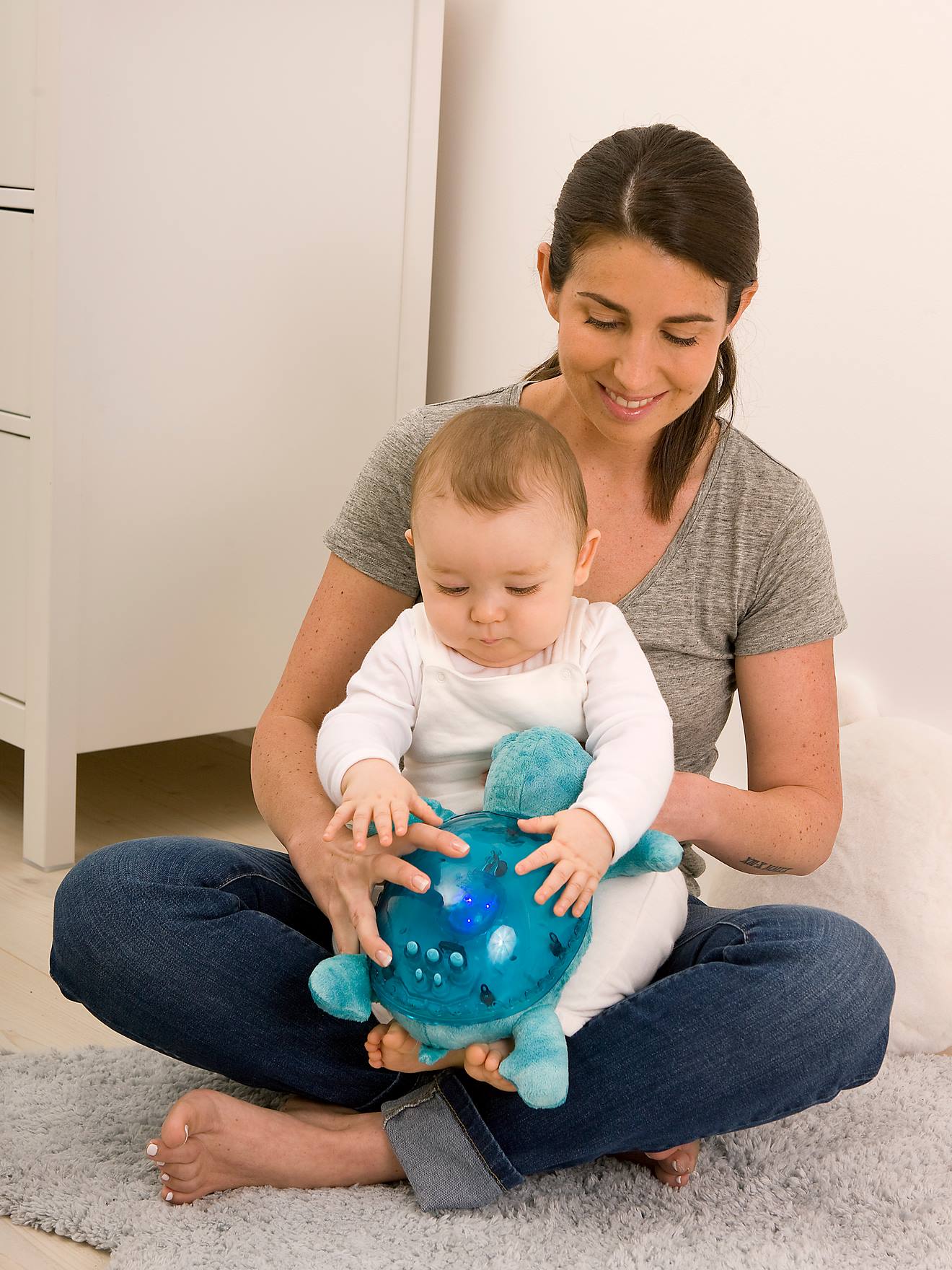 Cloud B Baby Einschlafhilfe SCHILDKRÖTE Tranquil Turtle Wiederaufladbar CLOUD B - blush